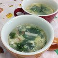 赤い電話's cooksnap of when they made 簡単！えのきとワカメのスープ♪卵仕立て.