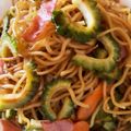 クックmichi☆♪'s cooksnap of when they made ピーマン嫌い◎ゴーヤー入りソース焼きそば.