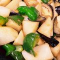 なーなちゃん's cooksnap of when they made 地三鮮(いも・ナス・ピーマン炒め).