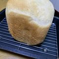 ﾐｯﾋｰ's cooksnap of when they made 早焼きふわふわプレーン食パン(HB使用).