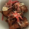 Yokchina's cooksnap of when they made からあげdeたこ焼き風！？.