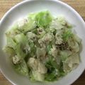 かおり♡♡♡'s cooksnap of when they made 簡単！キャベツのおかかクリームチーズ和え.