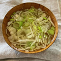 shiromegu's cooksnap of when they made お湯を注ぐだけ❗キャベツとねぎのみそ汁.
