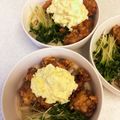 あむろ385's cooksnap of when they made 丸亀期間限定！　タル鶏天ぶっかけうどん♪.