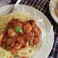 キボリョフ's cooksnap of when they made トマト缶、冷凍エビ・イカ、パスタ.