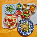 komutatata's cooksnap of when they made きゅうりと生姜とミョウガと紫蘇の和え物.