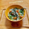 komutatata's cooksnap of when they made 簡単♪明太子としらすの丼.