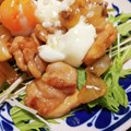 あやぴぃ♡'s cooksnap of when they made とりもも照り丼～温玉のせ～.