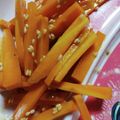 AiYuKE's cooksnap of when they made にんじんの柔らかきんぴら.