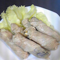 ろざーな's cooksnap of when they made さっぱりナスの豚巻き巻き.