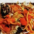 私市ビッキーズ津門巳's cooksnap of when they made “のり弁スパゲティー&竹輪の磯辺揚げ丼”.