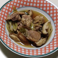オリオバナ's cooksnap of when they made たっぷりネギと鶏肉のうま煮.