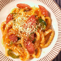 sora＊san's cooksnap of when they made もちもち！ナポうどん.