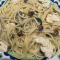 とぉみ98☆'s cooksnap of when they made シメジと鶏ささみの和風パスタ.