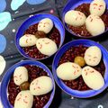 ふたごゆき's cooksnap of when they made 白玉粉とカボチャで♬月見うさぎ団子.