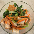マトリョーシカ1号's cooksnap of when they made 厚揚げと小松菜のしょうが醤油炒め.