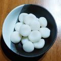 fumcook's cooksnap of when they made 米粉で美味しいお月見団子.