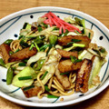 うーぴん's cooksnap of when they made ちゃんと作れば屋台の味！イカ焼きそば☆.