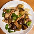 白い百日紅's cooksnap of when they made 簡単ヘルシー失敗なし！ぽん酢で茄子酢豚.