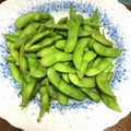 ワイヤレス's cooksnap of when they made お弁当に最適。電子レンジで枝豆の茹で方。.