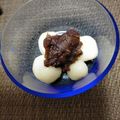 Kirby＿Chef's cooksnap of when they made 【もうすぐお月見】豆腐白玉みたらし団子.