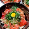 あい♪らんど's cooksnap of when they made 塩昆布でまぐろの漬け丼.