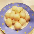 ゆいmaru3's cooksnap of when they made だんご粉で簡単★お月見団子.