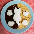 クック021E2T☆'s cooksnap of when they made カルピス牛乳寒天ゼリー♡粉寒天♡.