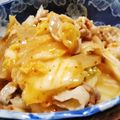 瑞穂’mizuho♡'s cooksnap of when they made キャベツでボリュームアップ！豚キムチ.