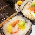 rimgorimgo's cooksnap of when they made おもてなしﾃｯパﾝ！スシローのキンパ☆.