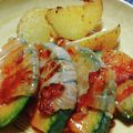 ＪＵＮちゃン's cooksnap of when they made かぼちゃ豚肉巻き⭐甘辛ゴマ照り焼きソース.