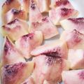 クリーピングタイム☆'s cooksnap of when they made 桃を冷凍しただけ☆桃シャーベット.