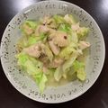 うっかりの期待の楽園's cooksnap of when they made 旬!春キャベツと鶏肉のペペロンチーノ炒め.