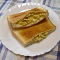 ステルトミチル's cooksnap of when they made めっちゃ簡単✿たまごトースト❤.