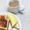 ほか弁ママ's cooksnap of when they made 簡単!バナナの飾り切り.
