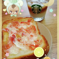 海理ママ's cooksnap of when they made ジャムトースト♡.