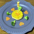 クックNHMSER☆'s cooksnap of when they made 超簡単！野菜だけで作る犬のケーキ.