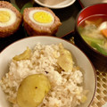ひさピー's cooksnap of when they made 定番　栗ご飯.