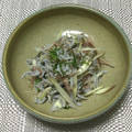 おはなすき's cooksnap of when they made 大葉とみょうがとしらすの和えもの.