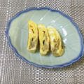 おはなすき's cooksnap of when they made とろろこんぶ入りの卵焼き.