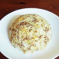 クックQRNPRB☆'s cooksnap of when they made ある材料で☆簡単パラパラ炒飯.