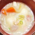 8ｕｓａｕｓａ8's cooksnap of when they made 広島のだんご汁（団子汁）.