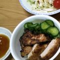 みぃくんのママ's cooksnap of when they made パーコー丼（厚切り豚ロース唐揚げ丼）.