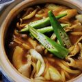 kazunaring's cooksnap of when they made 今年の年越しそばは鍋焼きカレーうどんだ！.