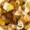 クックHB0OYQ☆'s cooksnap of when they made 白菜☆白菜と春雨の豚肉オイスター炒め.
