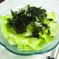 ハル菓子パン's cooksnap of when they made 韓国海苔とレタスでサラダ.