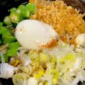 ポムポムポヨコ's cooksnap of when they made オクラとろりんそば.