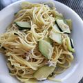 ガリ☆トトロ's cooksnap of when they made ズッキーニ&しらす&白菜のオイルパスタ.