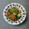 コムギ大好き's cooksnap of when they made オクラの梅おかか和え.