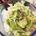 ゆるмαмα's cooksnap of when they made ごま油香る♪レタスのねぎ塩あえサラダ.